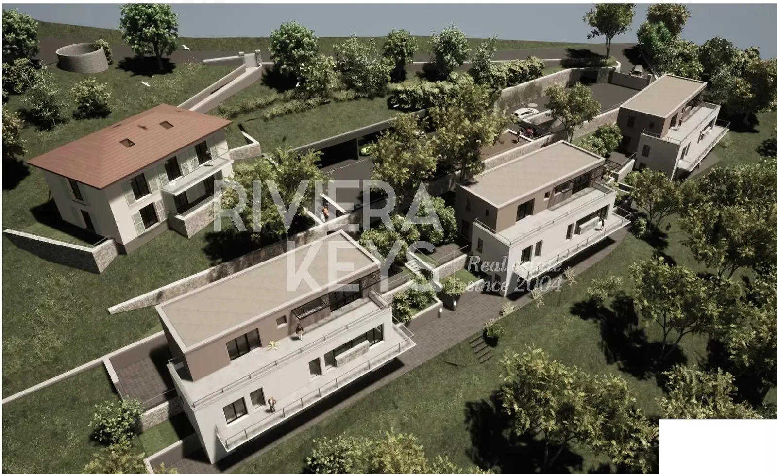 Nice Ouest : Terrain d'exception avec permis de construire