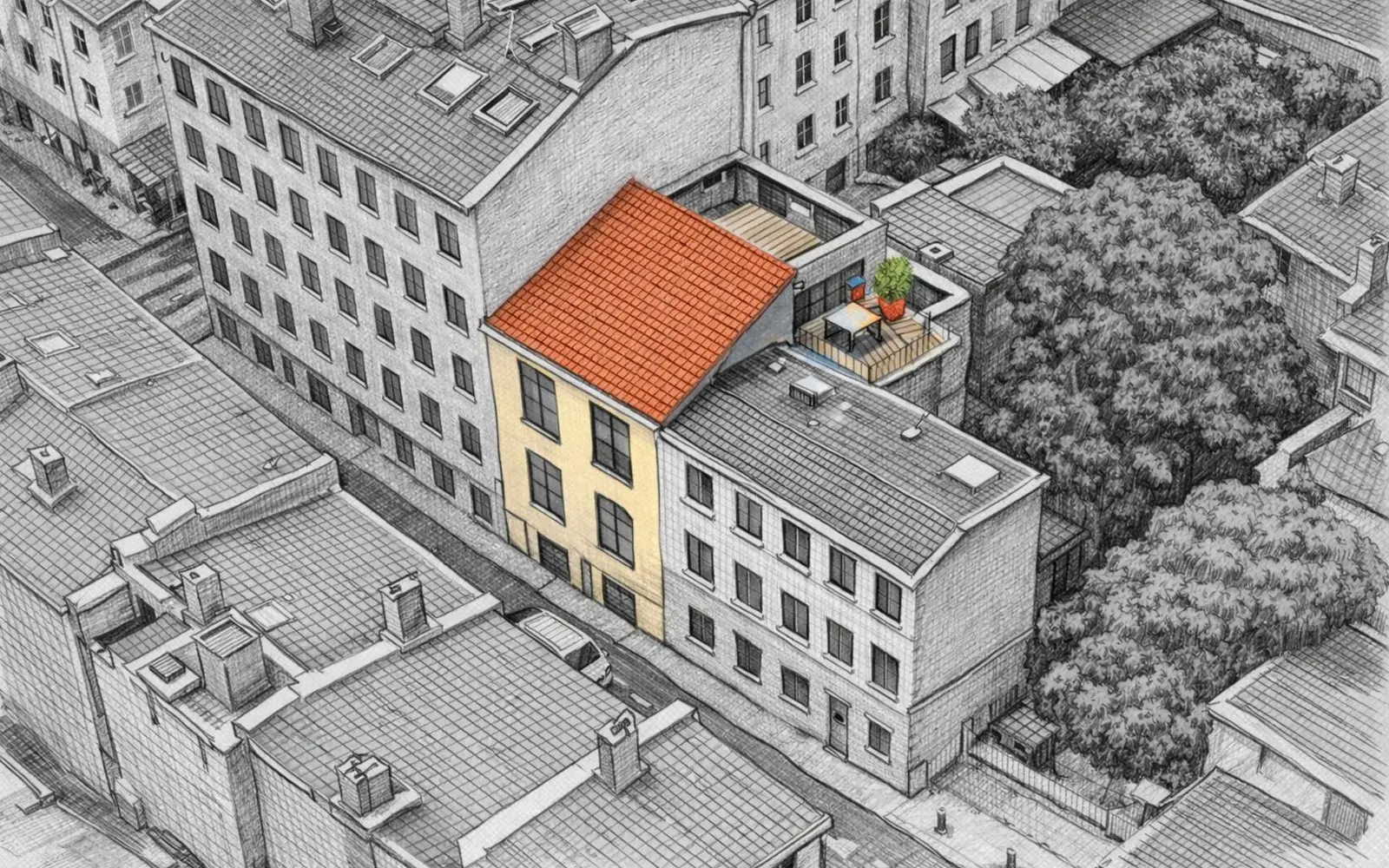 Immeuble T7 Lyon 4 69004