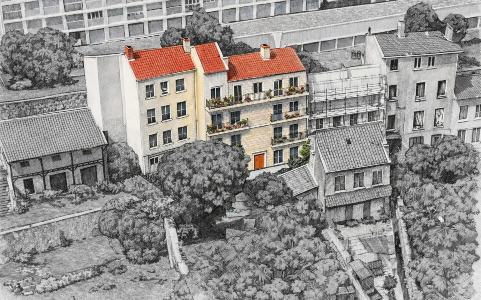 Immeuble T9 Lyon 4 69004