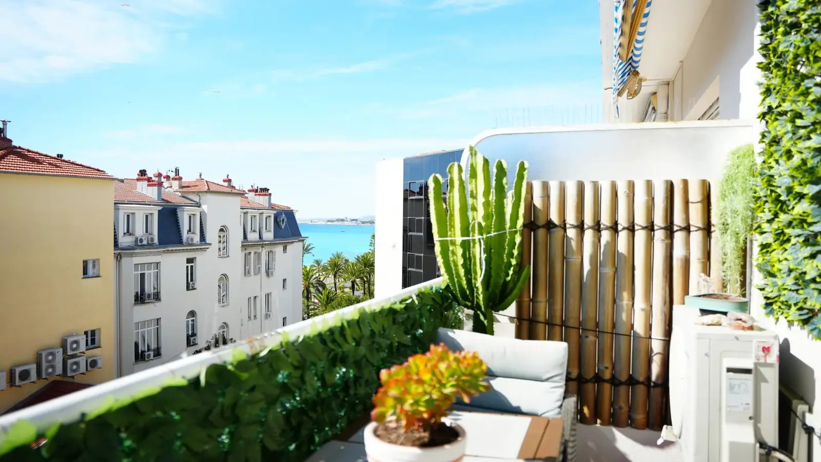 Studio dernier étage terrasse - Promenade des Anglais