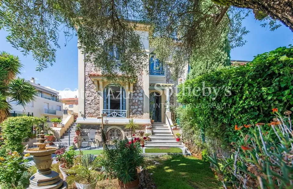 Rare, Nice quartier des Poètes, maison avec jardin, garage et fo